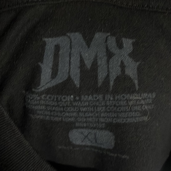 DMX Graphic T Shirt Short Sleeve Crew Neck NWOT Ruff Ryders Dog Hip Hop Bike - Picture 5 of 6